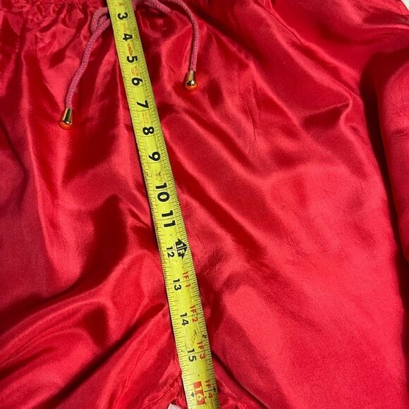 NWT Robert Stock 100% Silk Active Wear Nautical print Jacket & orange pa… - Picture 8 of 15